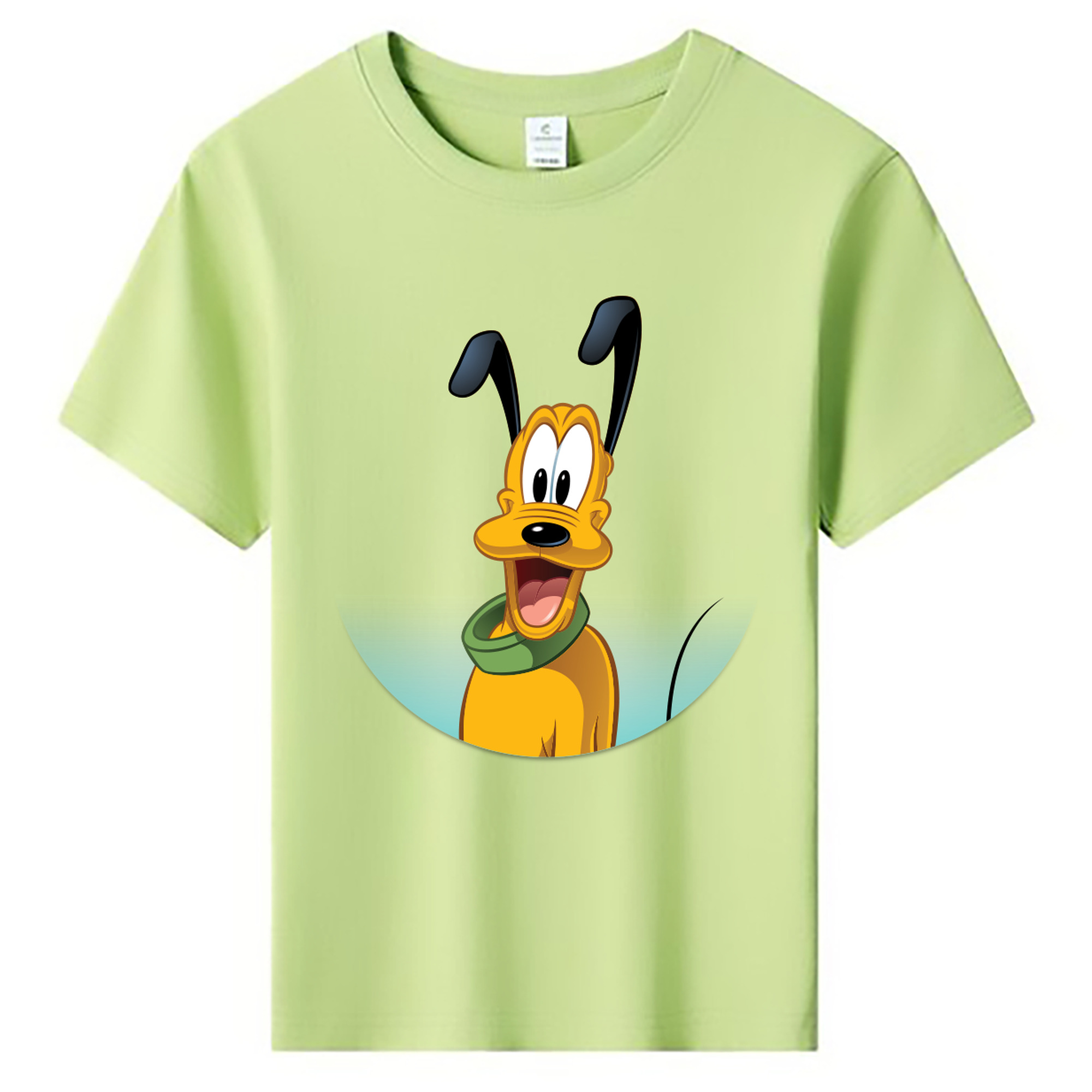 ミッキーマウス Mickey Mouse 綿100％キッズTシャツ（フロントプリント）